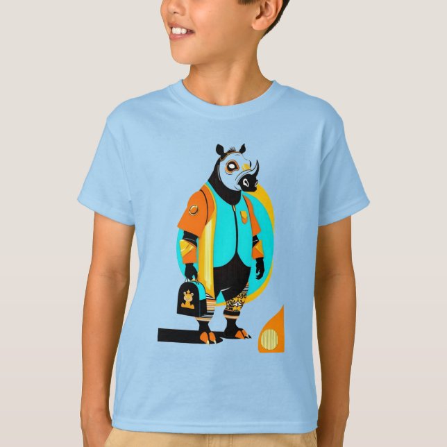 T-shirt Rhinos tendance (Devant)