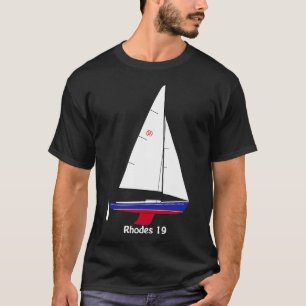 T-shirt Rhodes 19 Voilier
