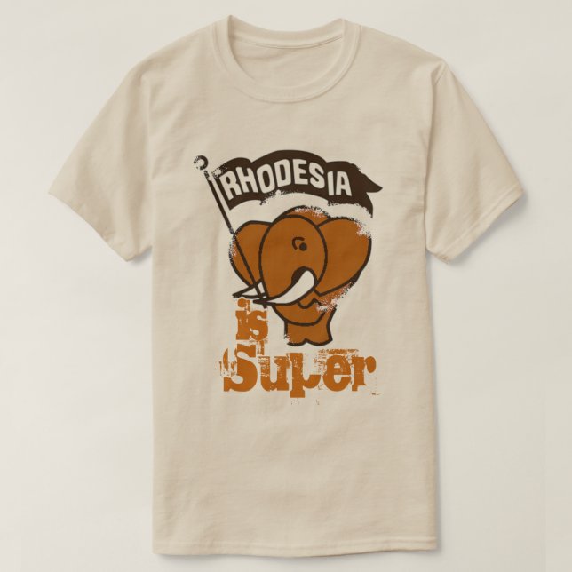 T-SHIRT RHODESIA 1965 VINTAGE (Design devant)