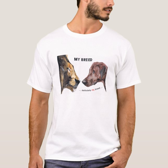 T-shirt Rhodesian Ridgeback (Devant)