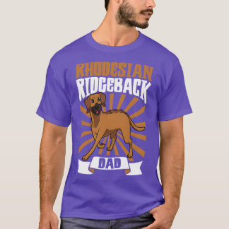 T-shirt Rhodesian Ridgeback Papa Rhodesian Ridgeback
