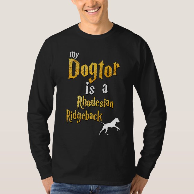 T-shirt Rhodesian Ridgeback Rhodesian (Devant)