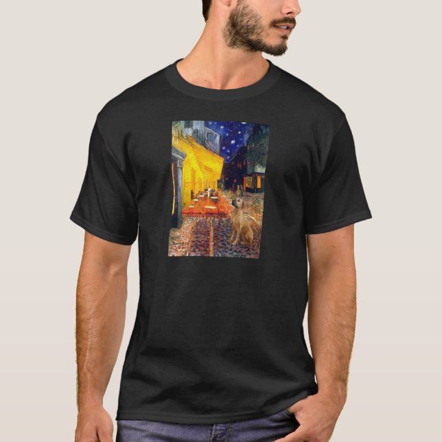 T-shirt RhodesianRidgeback 2 - Terrasse Café (Devant)