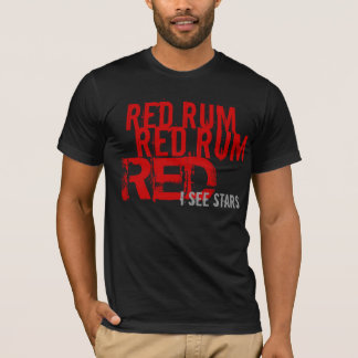 T-shirt rhum rouge (je vois des étoiles)