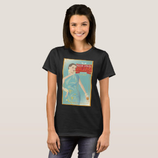 T-shirt Rhum White Angel Design Vintage