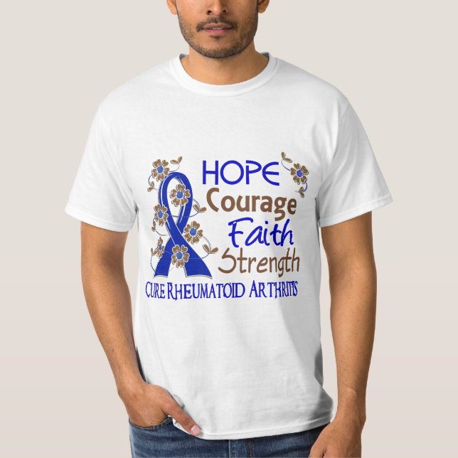 T-shirt Rhumatisme articulaire de la force 3 de foi de (Devant)