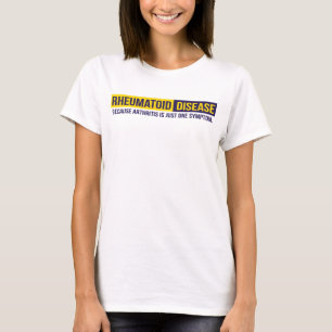 T-shirt rhumatoïde de la maladie