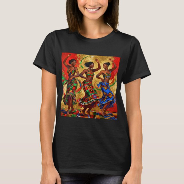 T-shirt Rhythms in Colour – Black History Celebration (Devant)