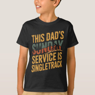 T-shirt Riant à chaque montée Papa cycliste tout terrain