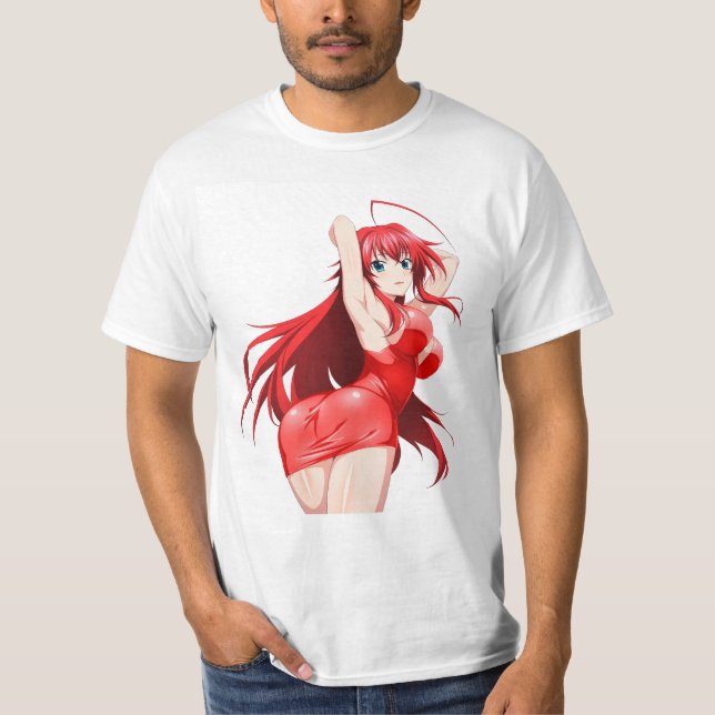 T-shirt Rias Gremory sexy (Devant)