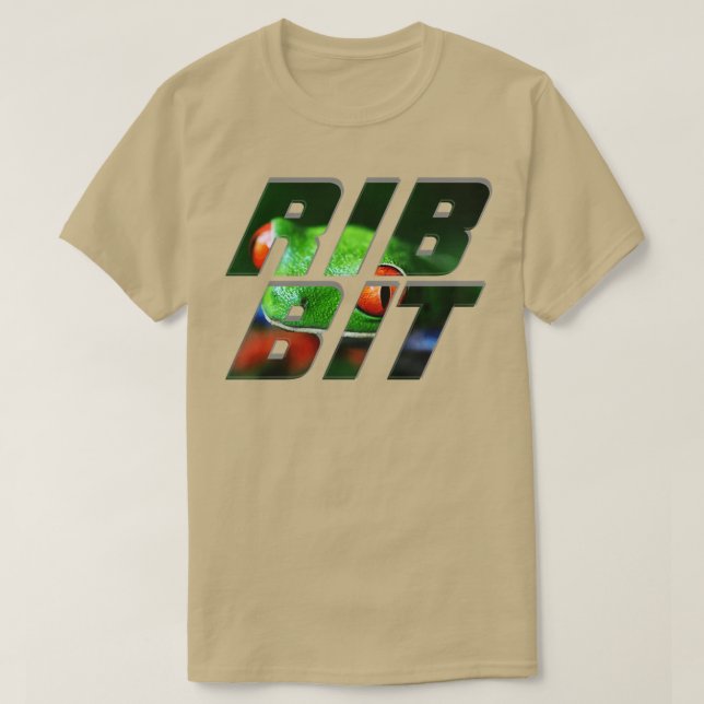 T-SHIRT RIBBIT (Design devant)