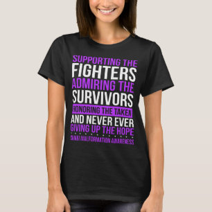 T-shirt Ribbon Chiari Malformation Chiari Survivant