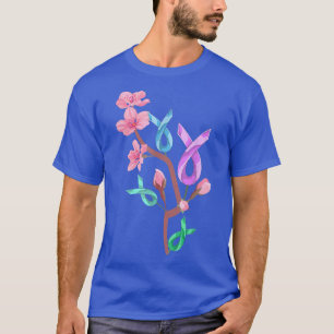 T-shirt Ribbon de lutte contre le cancer du guerrier Prix