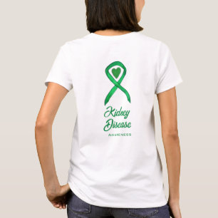 T-shirt Ribbon de sensibilisation aux maladies du rein, ch
