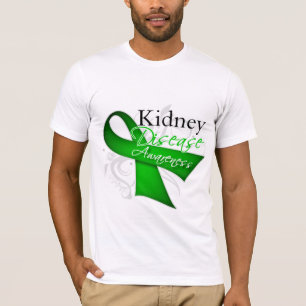 T-shirt Ribbon de sensibilisation aux maladies rénales