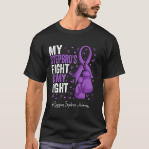 T-shirt Ribbon pourpre Stepbrother Sjogren's Syndrome Awar
