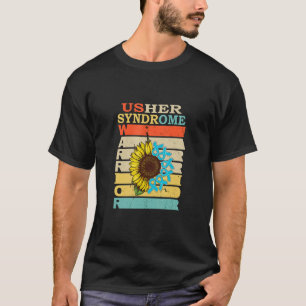 T-shirt Ribbons de Tournesol Retro Vintage USHER SYND