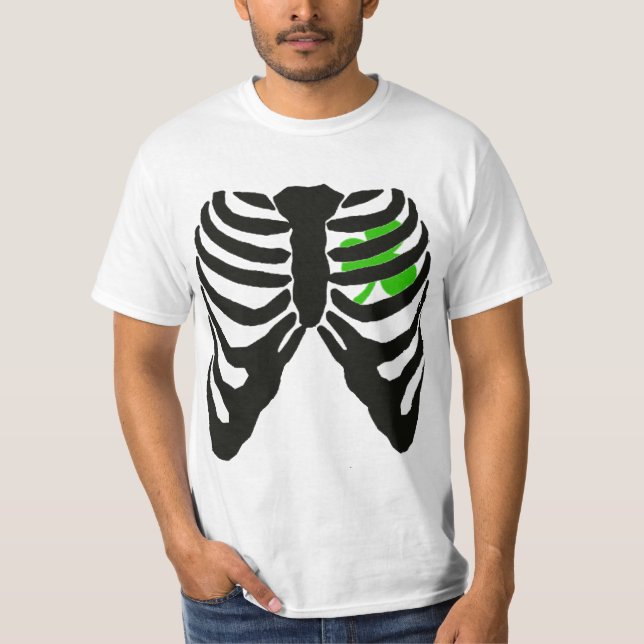 T-shirt Ribs Shamrocks (Devant)
