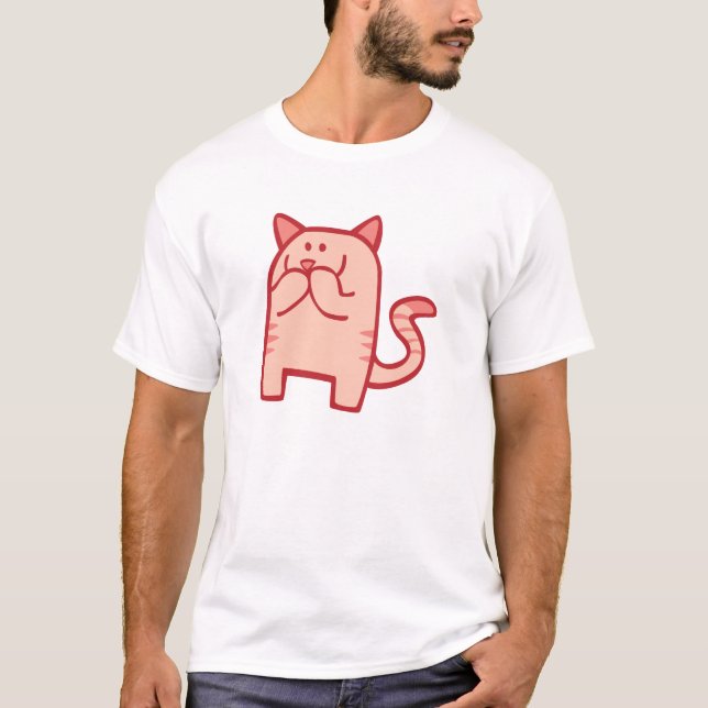 T-shirt Ricanements de Kitty - rose (Devant)