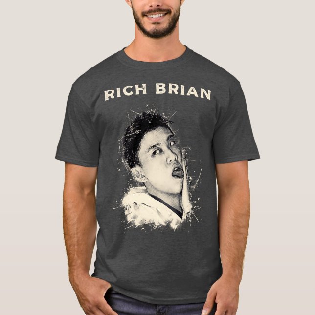 T-shirt rich brian (Devant)