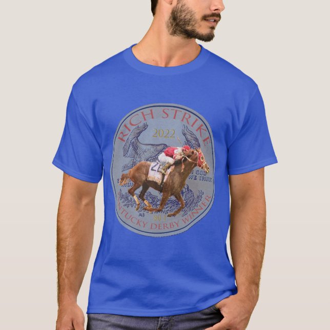 T-shirt Rich Strike 2022 Kentucky Der (Devant)