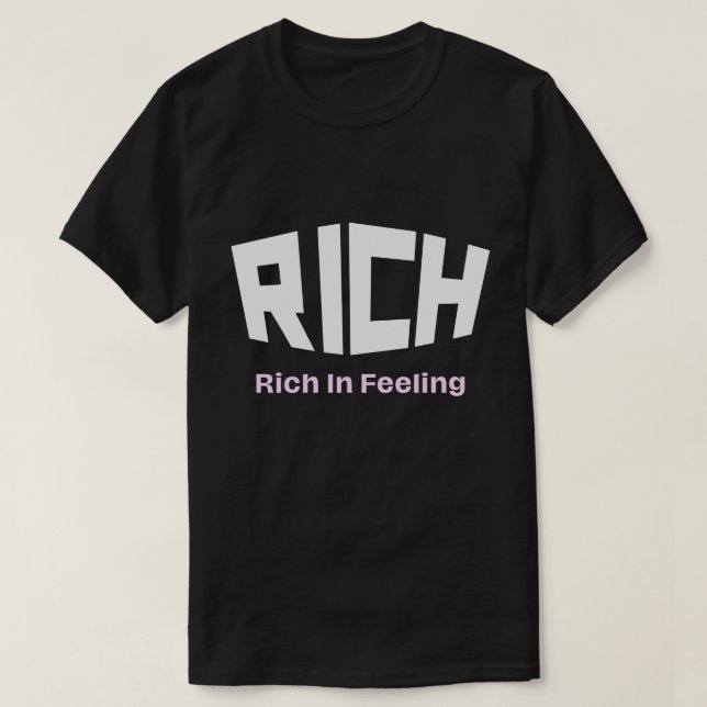 T-shirt RICH Tee - CC-CatCow (Design devant)