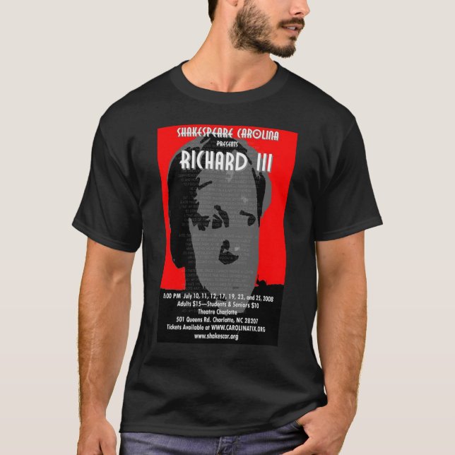 T-SHIRT RICHARD III (Devant)