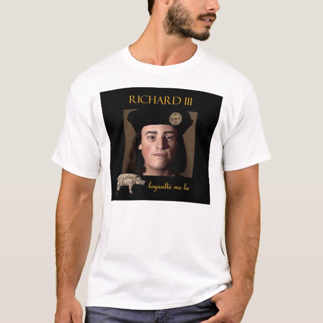 T-shirt Richard III dans les ombres (Devant)