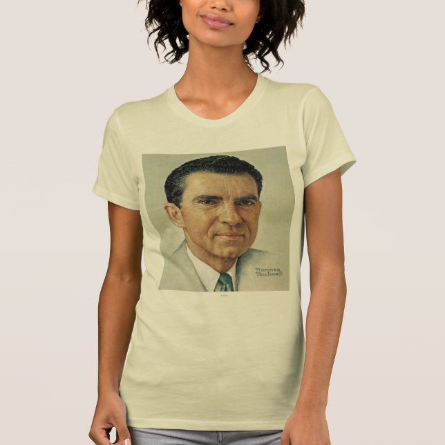 T-shirt Richard Milhouse Nixon (Devant)