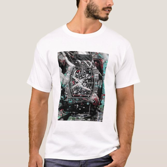 T-shirt Richard Mille Multi Carbon (Devant)