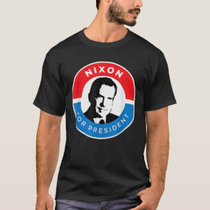 T-shirt Richard Nixon Shirt Campagne présidentielle Républ