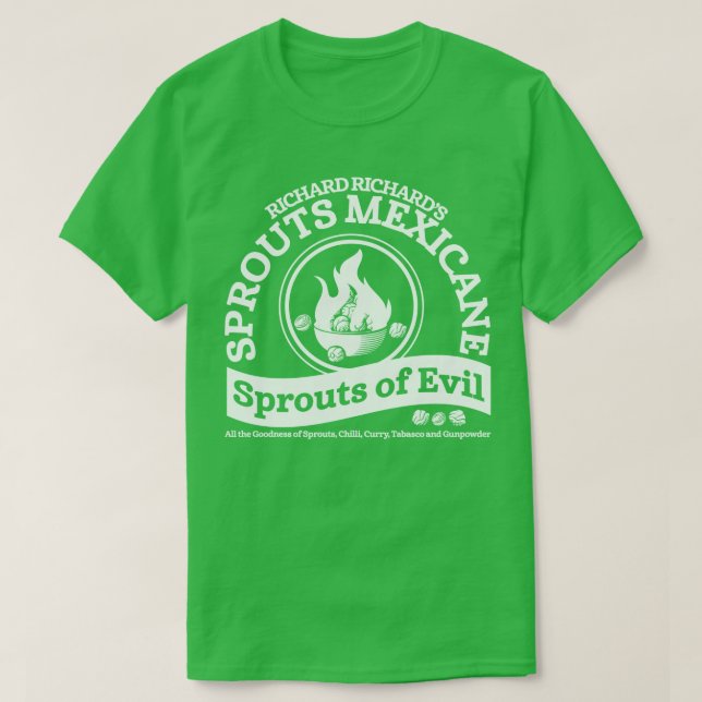 T-shirt Richard Richards Germes de germes du mal Mexicane (Design devant)