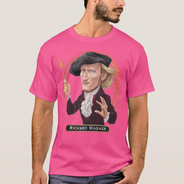 T-shirt Richard Wagner Compositeur allemand d'opéra (Devant)