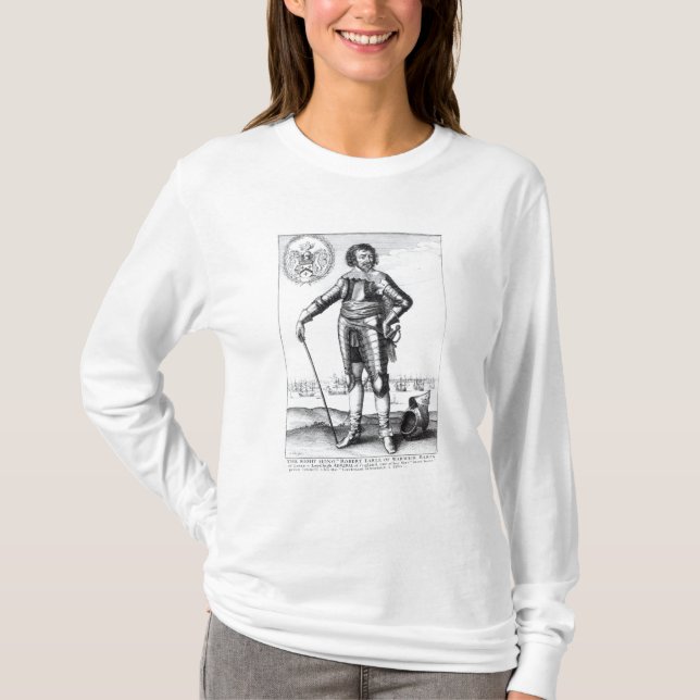 T-shirt Riches de Robert, 2ème comte de Warwick (Devant)