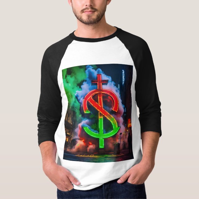 T-shirt "Riches et Ridicule" (Devant)