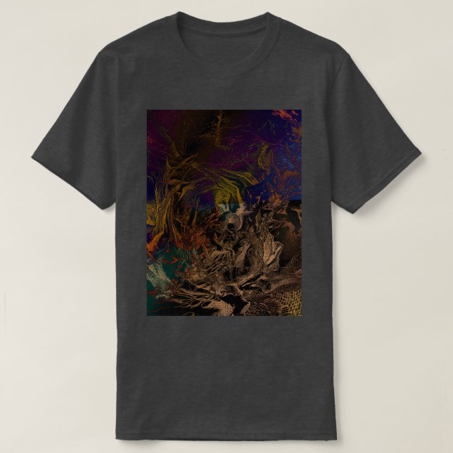 T-shirt Richesse Abstraite (Design devant)