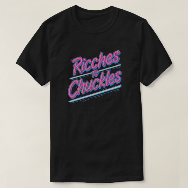 T-shirt Richesses et boucs (Design devant)