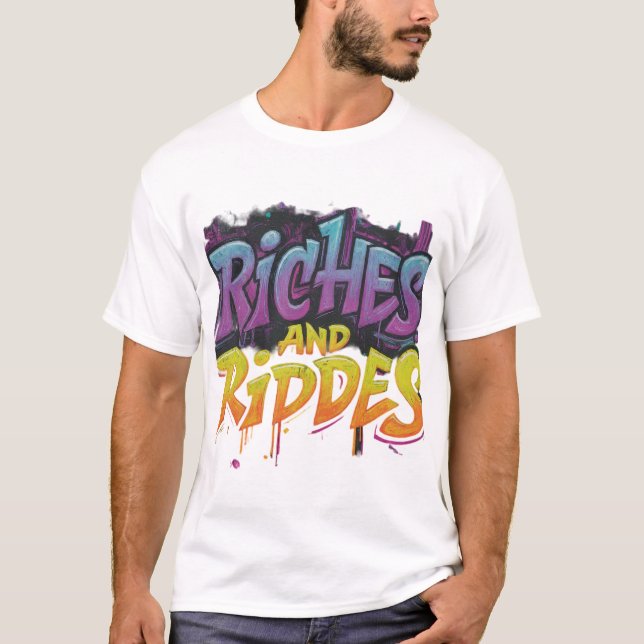 T-shirt Richesses et énigmes (Devant)