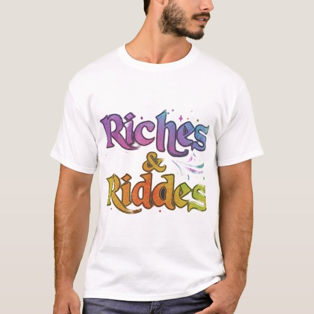 T-shirt Richesses et énigmes (Devant)