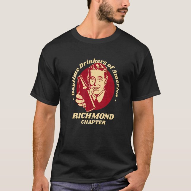 T-shirt Richmond Chapitre Boissons diurnes bière brassée (Devant)