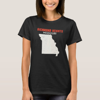 T-shirt Richmond Heights Missouri USA State America Travel