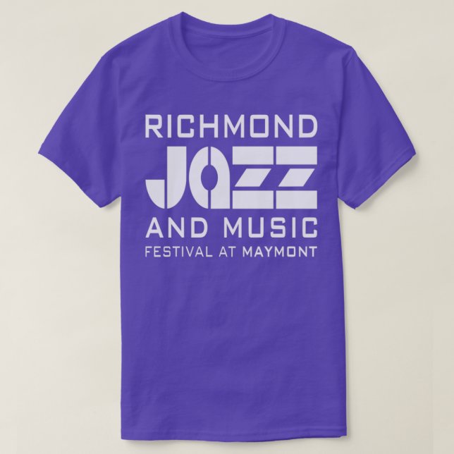 T-shirt Richmond Jazz and Music Festival (Design devant)