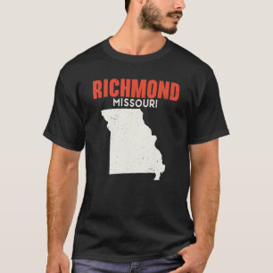 T-shirt Richmond Missouri USA State America Travel Missour