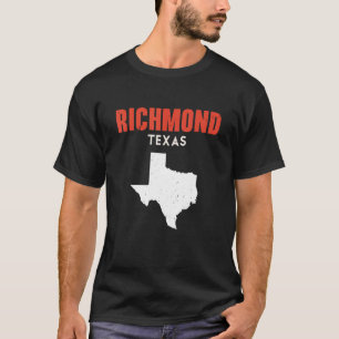 T-shirt Richmond Texas USA State America Travel Texas