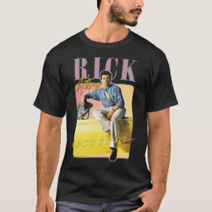 T-shirt Rick Astley 80s Vibin Design esthétique
