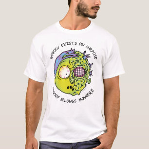 T-shirt RICK ET MORTY™   Citation de vol Stylisé Morty
