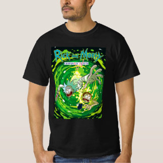 T-shirt Rick et morty drôle