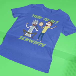 T-shirt RICK ET MORTY™ Il Est Temps D'Obtenir Schwifty