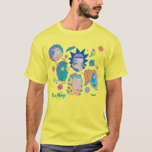 T-shirt RICK ET MORTY™ Motif de famille Smith infecté
