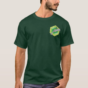 T-shirt RICK ET MORTY™   Motif des patchs d'espace exter